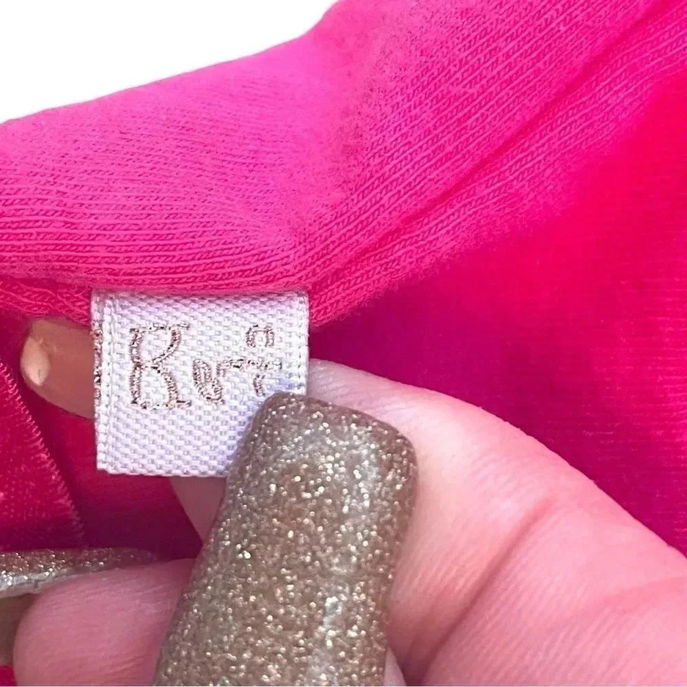 SAVAGE X FENTY COTTON JERSEY BRALETTE PINK SIZE SMALL